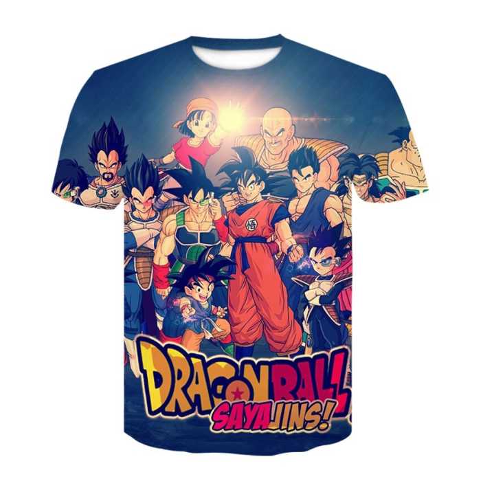 T-Shirt Dragon Ball Z &quot;Sayajins&quot;
