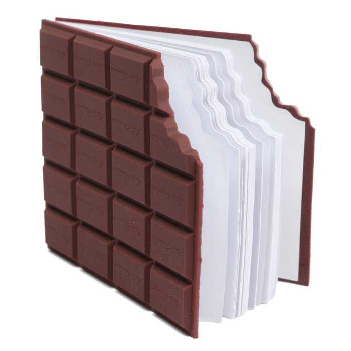 Bloc note chocolat