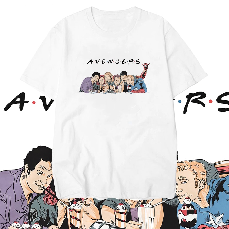 T-Shirt Avengers / Friends - /medias/15644441161.jpg