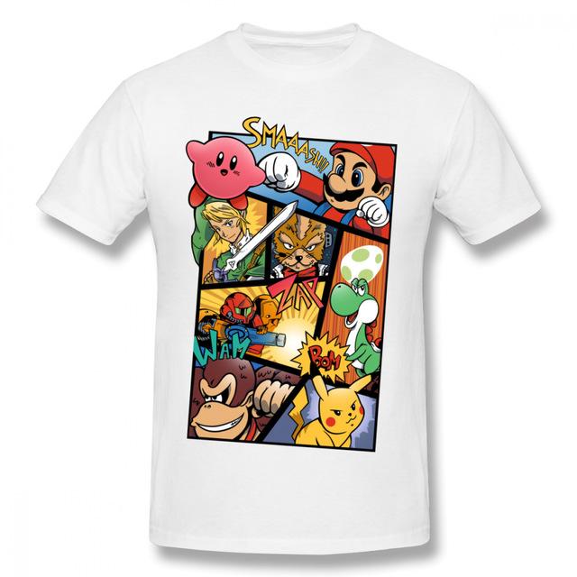 T-Shirt Super Super Smash Bros &quot;bd comics&quot; - /medias/157143969789.jpg