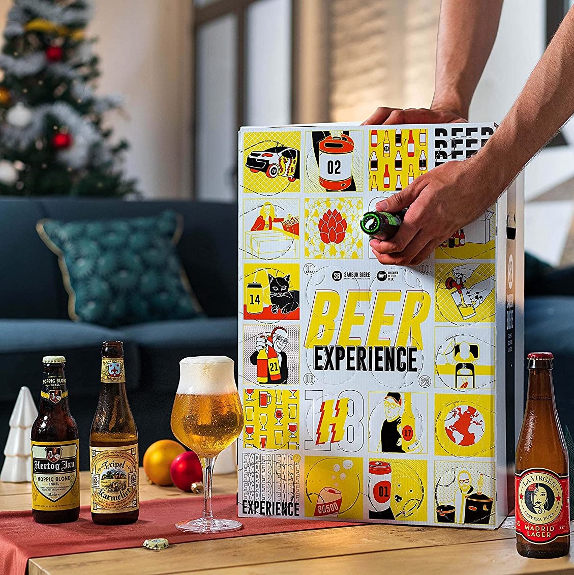 Coffret cadeau Tour des Bières - 24 bières du Monde