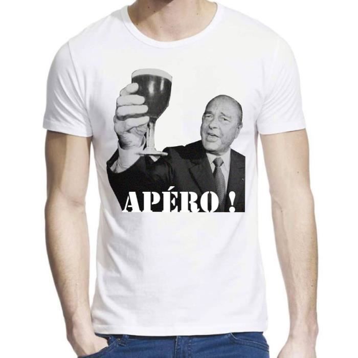 T-shirt Jacques Chirac pour l'apéro - /medias/166625443824.jpg