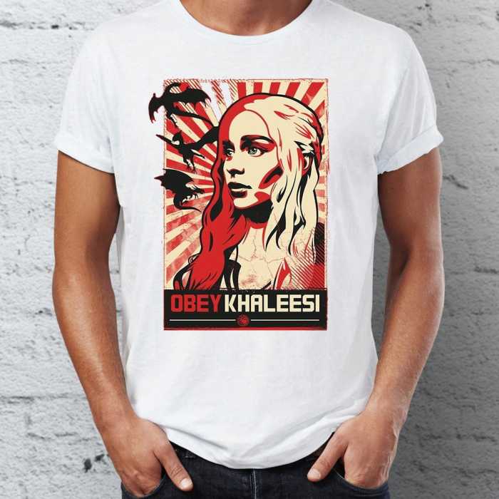 T-shirt Game of Throne : Khaleesi Daenerys Targaryen