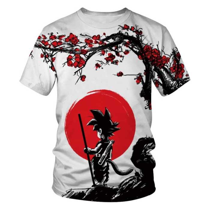 T-Shirt Dragon Ball &quot;soleil japonais&quot;