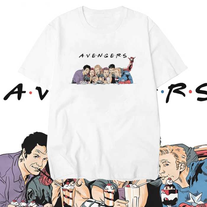 T-Shirt Avengers / Friends
