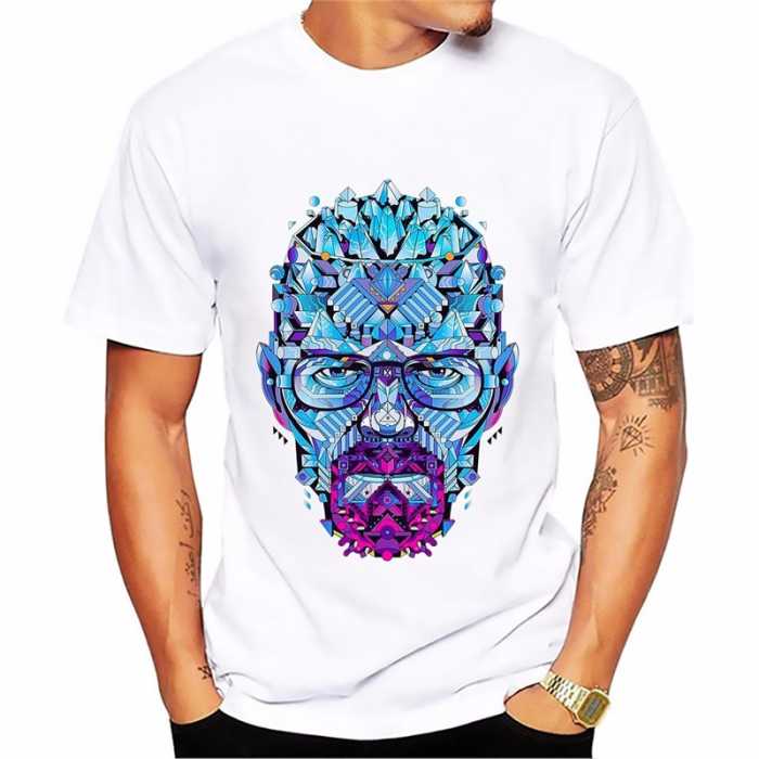 T-Shirt Heisenberg (Breaking Bad) + Marcheur Blanc Roi de la nuit