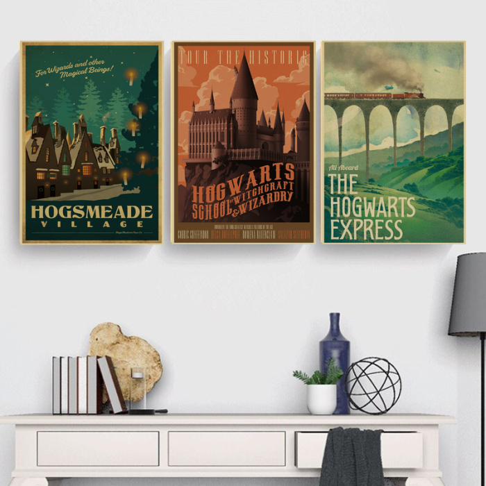 Poster Vintage Harry Potter