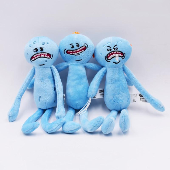 Peluches Rick et Morty "Mr Meeseeks"