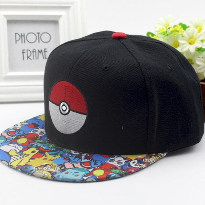 Casquette Pokémon avec visière colorée