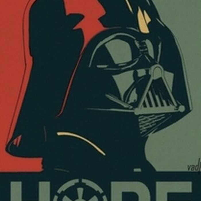 Posters vintage Star Wars à l'image du grand Darth Vader