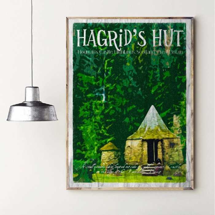 Poster Harry Potter paysages