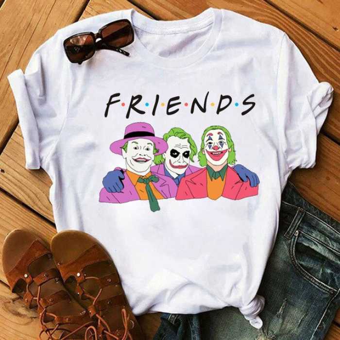 T-Shirt Joker (Joaquin Phoenix) au dessins amusants 