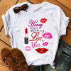 T-Shirt lèvres colorées pour femmes - /medias/160801569479.png