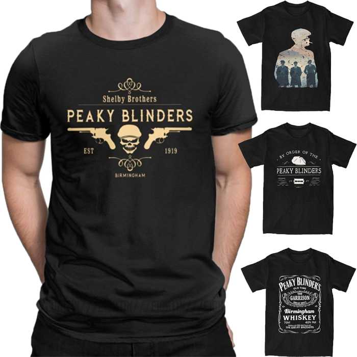 T-Shirts Peaky Blinders / Shelby company - manches courtes et col rond