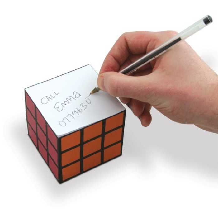 Bloc note Rubik’s Cube