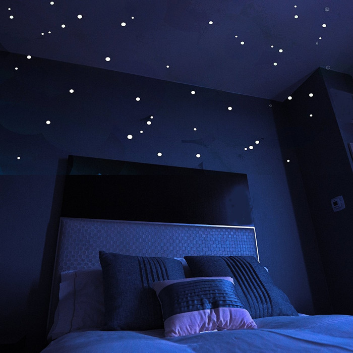 Stickers étoiles pour une chambre d'enfant