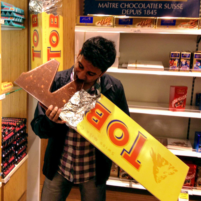 Toblerone géant de 4.5kg