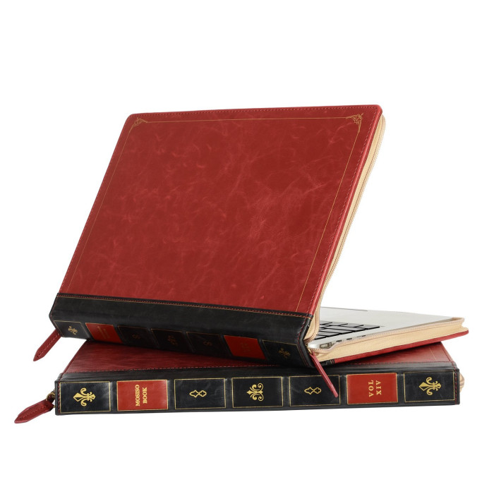Housse de portable livre