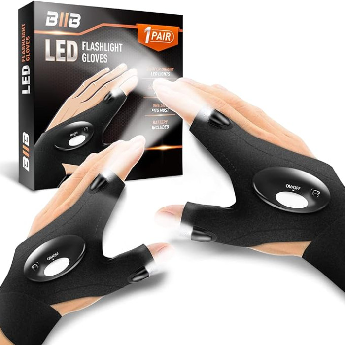 Gants LED lumineux